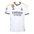 Camisa Real Madrid I 1 23/24 temporada 2023 2024 Masculino Branco Torcedor Adidas do Vinícius Júnior Vini Jr Vini Malvadeza e Rodrygo Rayo Raio camisa do real com detalhes dourados 