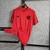 Camisa Flamengo Comissão Técnica 23/24 Masculino - Torcedor Adidas - Vermelho camisa de time de treino do tecnico do sampaoli 2023 2024 1