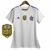 Camisa Flamengo Goleiro 23/24 Branco - Feminina feminino- Torcedora Adidas do goleiro matheus cunha goleiro santos goleiro rossi 2023 2024 1 branco com roxo lilás lilas camisa de time de mulher do flamengo de goleira