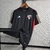 Camisa do São Paulo de Treino 2023 23/24 Masculino e Masculina Preto e Vermelho Adidas 