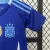 comprar-camisa-da-selecao-argentina-kit-infantil-crianca-kids-2-ii-away-reserva-2024-24-25-menino-menina-time-futebol-campeao-copa-america-messi-azul-loja-tealto-sports-