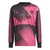 Camisa Flamengo 23/24 Masculina - Icon Goleiro Manga Longa - Torcedor Adidas - Preto e Rosa rosa e preto de goleiro antigo retro camisa ediao ediçao especial rosa pink e black
