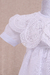 Macacão Infantil Feminino Algodão e Renda Renascença - comprar online