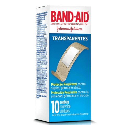 Band-Aid Transparente 10 unidades - comprar online