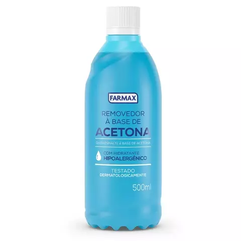 Acetona removedor de esmalte Farmax 500Ml