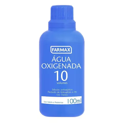 Agua Oxigenada Vol 10 Farmax 100Ml - comprar online