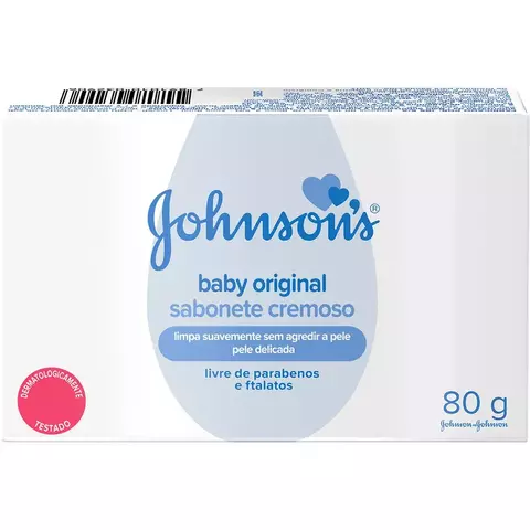 Sabonete Johnsons Baby Tradicional 80G - comprar online