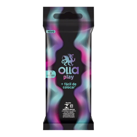 Preservativo Olla Play Com 6 Unidades - comprar online