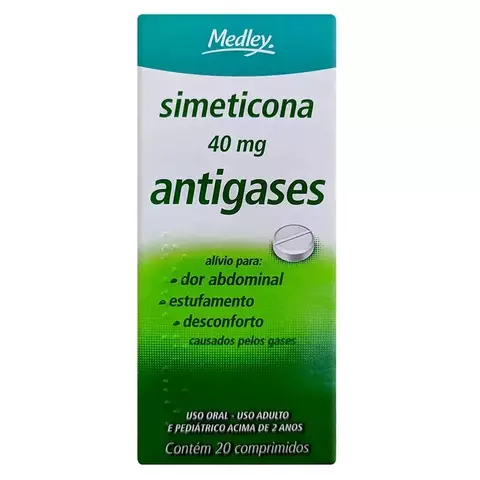 Simeticona 40Mg 20 Comprimidos - Medley