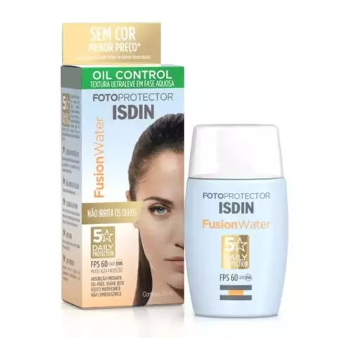 Protetor Solar Facial Solução FPS 60 Isdin 30 ml