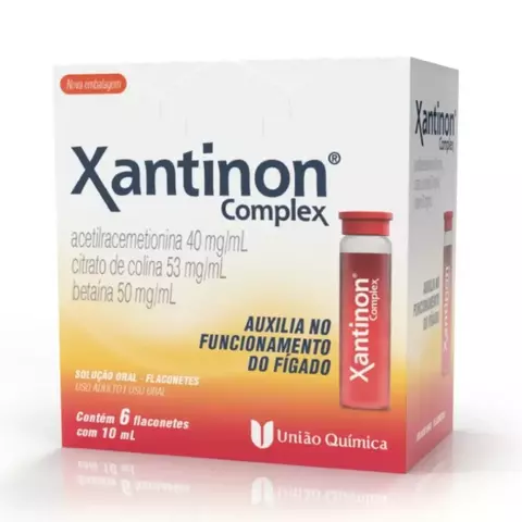 Xantinon Complex 6 Flaconetes 10 Ml