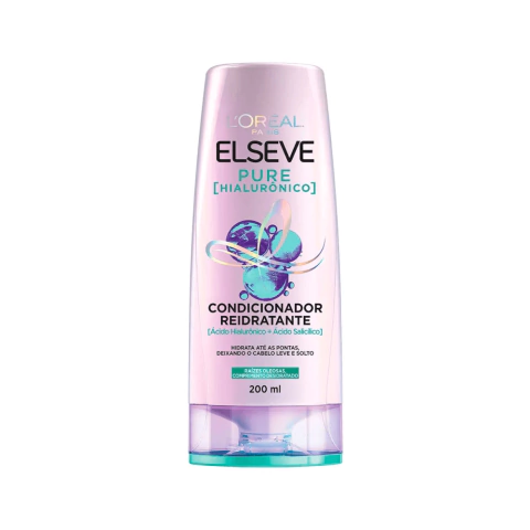 Condicionador Elseve Pure Hialuronico 200Ml