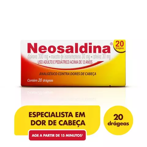 Neosaldina Com 20 Drageas