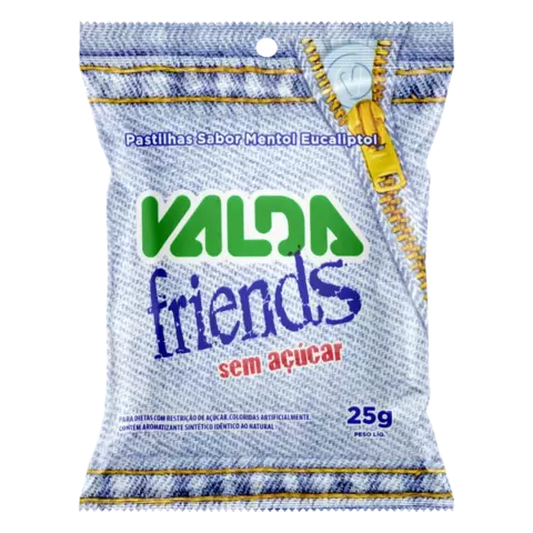 Valda Friends Pastilha Sem Acucar 25G - comprar online