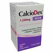 Calciodex Mdk 1.250mg 30 Comprimidos