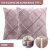 Capa para Almofada Drapeada Suede Decorativa 40x40 Aveludada Macia Decoração para Cama Sofá na internet