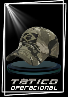 BONÉ CAMUFLADO PATRIOTA (OFICIAL)