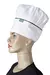 TOUCA CHEF BRIM BRANCA C/VIVO PRETO - comprar online