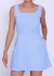 Vestido Curto com Pregas
