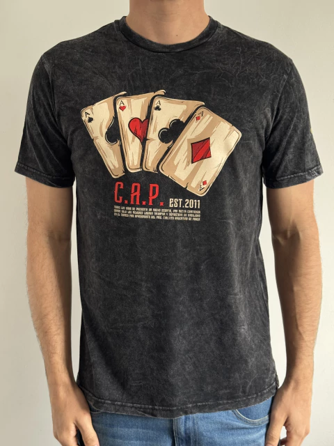 REMERA "ASES" CAP (nevada) - comprar online