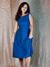 Vestido Débora Graham Azul Royal - loja online