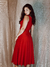 Vestido Débora Graham Vermelho - Espaço MaluBStore