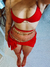 Top Bikini Tefiti Vermelho - comprar online