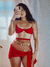 Top Bikini Tefiti Vermelho - loja online