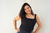 Corset Dupla Face Preto e Azul Royal