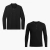 Imagem do Kit Polo Manga Longa London 1 Henley Manga Longa Siena