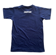 REMERA AZUL DE ALGODÓN - comprar online