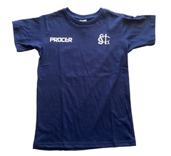 REMERA AZUL DE ALGODÓN