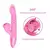 Vibrador recarregável vai e vem com estimulador clitoriano simulador de sexo oral com línguas giratórias. DB062 - comprar online