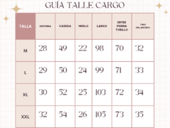 Jogger cargo dama bengalina elastizada - comprar online