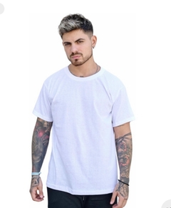Remera hombre algodón lisa