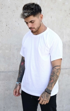 Remera hombre algodón lisa - tienda online