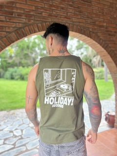 Musculosa estampada Hombre algodón peinado - tienda online