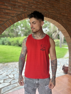 Musculosa estampada Hombre algodón peinado - tienda online
