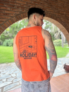 Musculosa estampada Hombre algodón peinado - comprar online