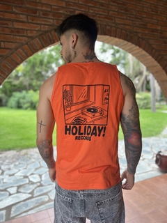 Musculosa estampada Hombre algodón peinado - Indumentaria Jaio