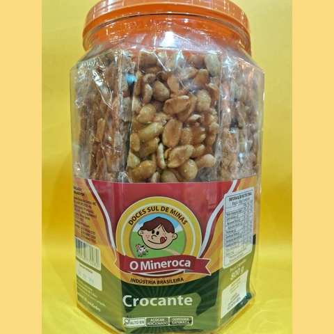 Pé de Moleque Crocante - O Mineroca com 20 unidades - comprar online