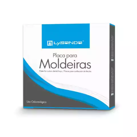 Placa para Moldeira- SOFT 2mm - com 5 Unidades - Lysanda