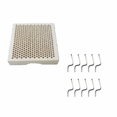 Bandeja Refrataria com 10 Pinos Metálicos - Logos