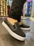 Tênis Slipper Holográfico Napa Preto