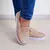 Tênis Slipper Holográfico Inteiro Nude