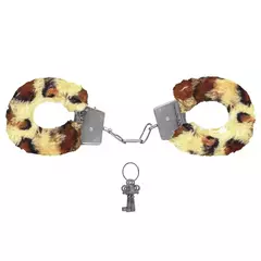 Algemas de pelúcia oncinha
