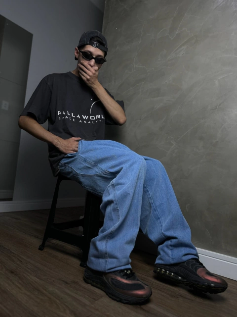 Calça Jeans Reta Carpinter Clara