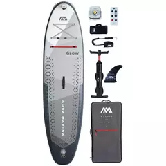 AQUAMARINA GLOW Tabla de Stand Up Paddle con sistema de iluminación ambiental - LED multicolor - Sup Inflables Parana