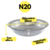 Kit com 03 Bacias em Alumínio Nº20 Nº30 Nº40 - comprar online