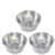 Kit com 03 Formas Bolo Pudim Padaria Nº18 Nº20 Nº22